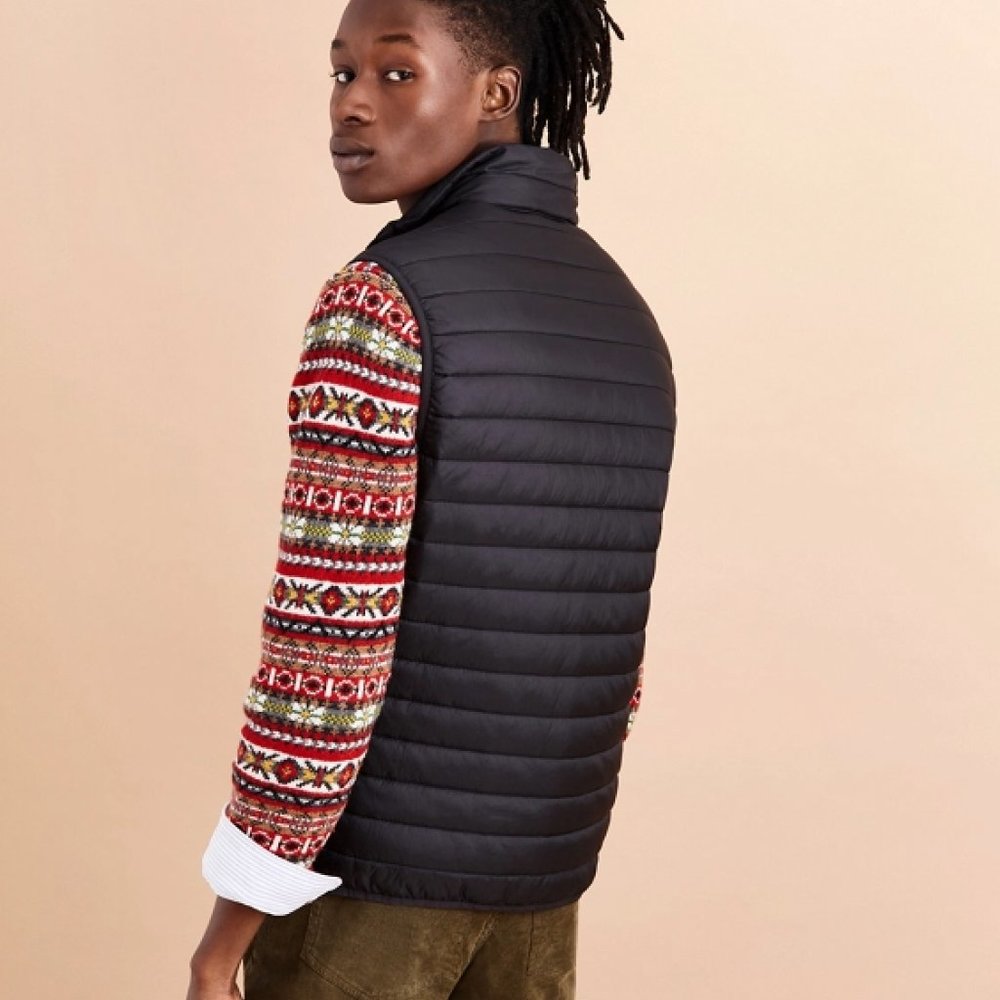 BROOKS BROTHER Puffer Vest (Black Mens XL)